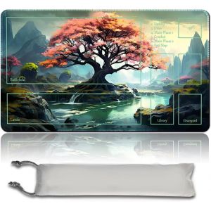 SANSH-Tapis De Jeu Premium 60x35cm TCG Compatible avec OCG CCG RPG MTG Tapis De Jeu, Tapis De Souris Tapis De Table (Tapis De Jeu Original) - Neuf
