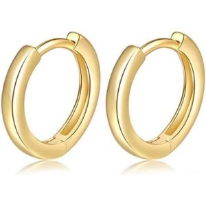 Kal-Boucles D'oreilles Cr&eacute;oles Argent Pour Femme Boucles D'oreilles Cr&eacute;oles En Argent L&eacute;ger Hypoallerg&eacute;nique Argent 925 Boucles D'oreilles Cr&eacute;oles 10/20mm - Neuf