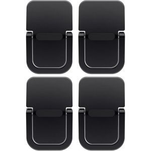 acdsgd-4 Pi&egrave;ces Support de Clavier Portable, Mini Support Autocollant pour Ordinateur Portable,Support D'ordinateur R&eacute;glable Invisible pour Bureau, Pieds D'ordinateur Portable (Noir) - Neuf