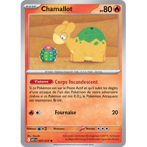 Carte Pok&eacute;mon - Chamallot - 027/217 - H&eacute;ros Transcendants - Neuf