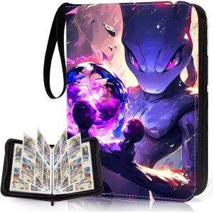 Mdy-50 Pages Classeur Carte, 400 Cartes Album Porte Cartes, Portable Album De Collection Pour Cartes, Imperm&eacute;able Albums Pour Cartes &Agrave; Collectionner Pour Stockage De Cartes - Neuf