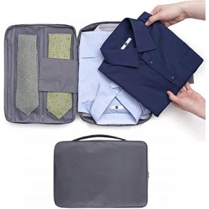 Bhhbb-Organisateur Valise,Housse Chemise Voyage,Rangement Valise,Organisateur De Voyage,Housse Chemise,Petit Et Léger, Idéal Pour Les Voyages D'affaires, Les Voyages Longue Distance, Unisexe - Neuf