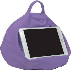 Support De Tablette Lilas Fonc&eacute; Pour Tablettes, Liseuses, Smartphones Et Livres Avec Poche Pour Accessoires | Fabriqu&eacute; Au Royaume-Uni | Plus De 50 Motifs - Neuf