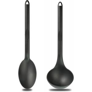 Kal-Ensemble D'ustensiles De Cuisine (1 X Louche, 1 X Cuillère À Servir) - Neuf