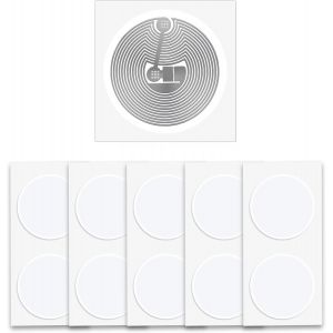 22 Pièces Nfc Autocollants/Stickers Ntag215 Nfc Tags,Balise Nfc 25 Mm (1 Pouce) Ronde Nfc 215 Tag,Utilisé Pour Les Cartes De Jeu Amiibo Et Compatible Avec Tous Les Smartphones Compatibles Nfc - Neuf