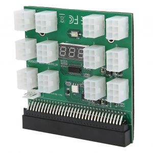 Alimentation Breakouts Carte Adaptateur PCB Process Support 1600W 12V 6 PIN Haute Sécurité Performance Breakouts Module Carte - Neuf