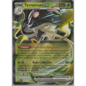 Carte Pokémon - Terracruel Ex - 022/197 - Ultra-Rare - Ev3 Flammes Obsidiennes - Neuf