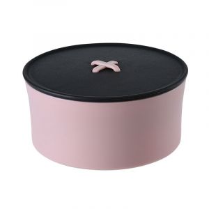 Coffret À Couture Complet Powder - Coffret À Couture Rond 13 X 13 X 6,5 Cm - Kit De Couture 52x Accessoires Ciseaux Fil Aiguilles Ruban Adhésif - Neuf