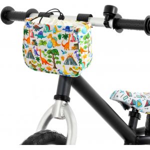 Sacoche De Guidon Pour Enfant - Panier De V&eacute;lo Avant Pour Fille - Accessoire De V&eacute;lo Pour V&eacute;lo, Tricycle, Scooter - Neuf