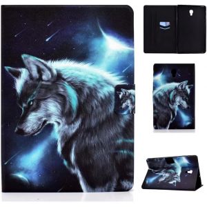 Coque Pour Samsung Galaxy Tab A 10.5 Pouces 2018 (Sm-T590/ Sm-T595), Magn&eacute;tique &Eacute;tui Avec Flip Portefeuille Housse Pour Galaxy Tab A 10.5"" 2018 - Loup[Coq9128240] - Neuf