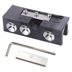 Outil De R&eacute;paration De Pointe De Queue De Billard En Aluminium Am&eacute;lior&eacute;, Accessoires De Queue De Billard, Utilis&eacute;s Pour Remplacer Et Fa&ccedil;onner Les Pointes De Queue De Billard - Neuf