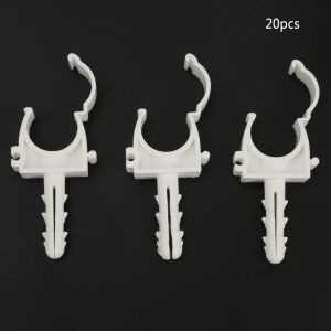 Collier de serrage en U pour tuyau d'eau, clips fixes, support avec vis (32 mm) - Neuf