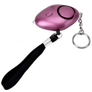 Alarme d'autodefense d'urgence de securite personnelle avec lampe de poche LED - Neuf