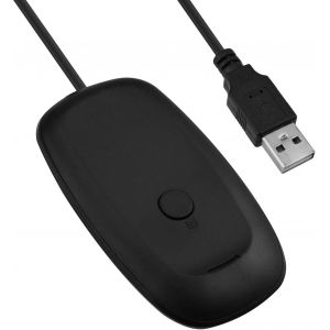 Adaptateur Convertisseur Sans Fil Usb 2.0 Pour Récepteur Gaming Pour Xbx 360/Pc Bureau - Prise En Charge De 4 Manettes Et Casques,Plug & Play Pour Windows 7/10/11 - Neuf