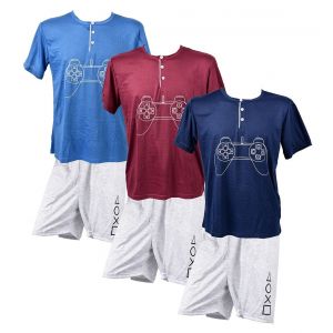 Pyjama Court Gar&ccedil;on Sara Homewear 525 Pack De 3 - Neuf