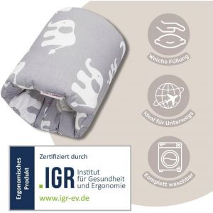 Mini pillows for Breastfeeding Breastfeeding Pillows for travel in different models,Model: Sand muslin - Neuf