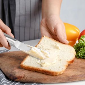 Lot De 4 Couteaux &Agrave; Beurre,13,5 Cm,En Acier Inoxydable,Petits Couteaux &Agrave; Pain,&Agrave; Confiture,Couteaux De Table,Couteaux &Agrave; Dessert,Ustensiles De Cuisine,Couverts Pour La Fabrication - Neuf