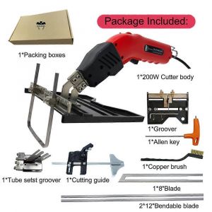 Decoupeuse electrique a chaud pour mousse EPS, machine de decoupe et de rainurage a chaud pour polystyrene, outil portable de decoupe a chaud pour mousse de polystyrene - Neuf