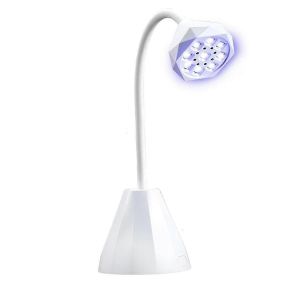 Lampe À Ongles Uv Led Sans Fil À Durcissement Rapide,Col De Cygne Rechargeable Flash Cure Uv Gel X Lumière Pour Gel Polo - Neuf