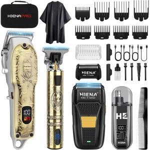 Tondeuse À Cheveux Pour Homme, Sans Fil, Tondeuse À Barbe, Rasoir À Lames, Tondeuse À Nez, Kit Complet De Rasage Et De Coupe De Cheveux Électrique (303 Ensembles) - Neuf