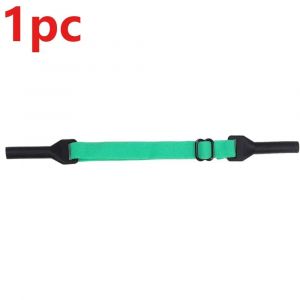 Retenue De Lunettes Réglable Et Durable, Sangle De Sport En Silicone, Poignée Antidérapante, Support De Lunettes De Soleil, Corde Parfaite Pour La Course À Pied--Green-1pc - Neuf