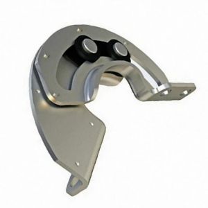 Charni&egrave;re invisible &agrave; 90 degr&eacute;s pour armoire d'&eacute;quipement industriel - Acier au carbone - Neuf