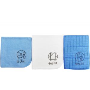 KGABERY-Lot De 3 Chiffons En Microfibres Pour La Baignoire,Les Toilettes,La Douche,La Salle De Bain,Les Sanitaires Et Le Ménage En Général. - Neuf
