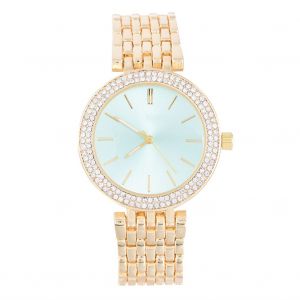 Montre-Bracelet A Quartz Analogique Pour Femme, Elegante Et Tendance, Avec Cadran Rond, Accessoire Cadeau #1 - Neuf