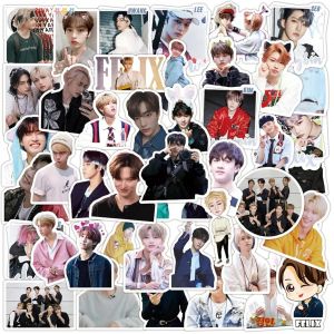 2 X 50 Pièces Stray Kids Autocollants, Stray Kids Photo Autocollants, Autocollants En Vinyle Imperméables, Autocollants Graffiti, Pour Ordinateur Portable, Vélo, Scooter, Casque - Neuf