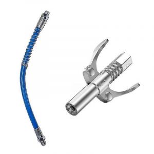 Coupleur de pistolet à graisse 10000 PSI NPTI / 8Graisse à dégagement rapide Pompe à huile Outil Voiture Seringue Lubrifiant Accessoires de réparation Lubrifiant - Neuf