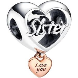 Trahoo-Charms Et Perles Pour Femme Pendenti Compatible Avec Les Bracelets Et Colliers Pandora,Cadeau De La Fête Des Mères - Neuf