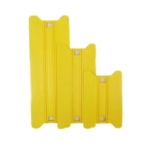 Accessoires pour voiture,dissolvant de bulles de film en fibre de carbone jaune - Neuf