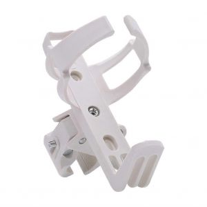 Extérieur Vtt Cyclisme Vélo Poignée De Vélo Barre Bouteille D'eau Tasse Rack Holder Cage Blanc - Neuf