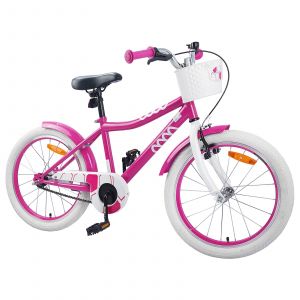 vidaXL V&eacute;lo pour Enfants 20 Pouces pour les enfants de 6 &agrave; 11 ans Rose - Neuf