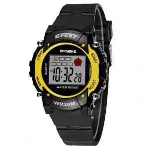 Synoke Students Enfants Montre De Sport &Agrave; La Mode Montre-Bracelet &Eacute;lectronique (Jaune) - Neuf
