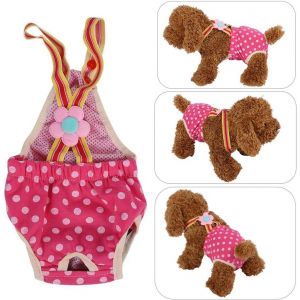 Culotte Chiennes Chaleurs Chien Couches De Bébé Couches Culottes Physiologiques Hygiéniques Jarretelles Jarretelles Pantalon(S) - Neuf