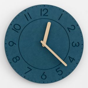 30cm en Bois Massif Horloge Murale Horloge Murale Décorative pour Morandi 1 Pièce - Neuf