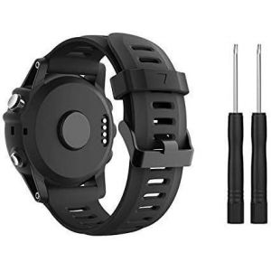 Kalanka-Bracelet De Rechange En Silicone Souple Et Respirant Compatible Avec Fenix 3 / Fenix 3 Hr/Fenix 5x / Fenix 6x / Fenix 6x Pro - Neuf