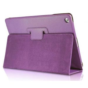 Folio Coque Pour Ipad 2017 2018 9.7 5&egrave;me 6&egrave;me Ipad Air 1 Air 2 Coque Magn&eacute;tique Intelligente A1566 A1822 Support En Polyur&eacute;thane Pour Ipad 2018 Air 2 Couverture.Purple.9.7 Inch - Neuf
