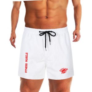 Bermuda Short De Plage Pour Hommes,Doublure En Maille,Pantalon De Bain,Séchage Rapide,Surf,Short De Plage,Fitness,Muscle,Pantalon De Sport Aquatique,Été-Xxxl-P - Neuf