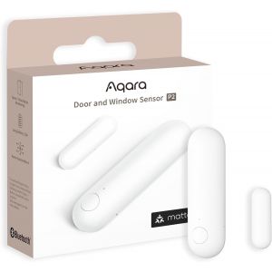 Détecteur D'Ouverture Porte/Fenêtre P2, Matter Over Thread, Nécessite Routeur De Bordure Thread, Automatisation Locale, Prend En Charge Apple Home, Google Home, Alexa Et Smartthing[MAT791192] - Neuf