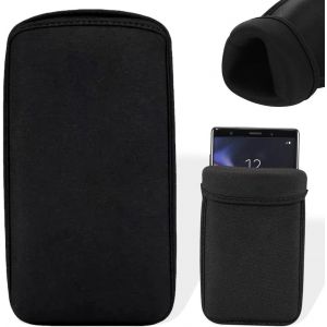 KALANKA-Pochette de t&eacute;l&eacute;phone Universelle en n&eacute;opr&egrave;ne pour iPhone 16 15 14 13 12 Pro Max,pour Samsung S25 S24 S23 S21 Ultra S20+ S22+,pour Note20 5G, Note20 Ultra, A70, A53 5G, 10,6 x 19,8 cm - Neuf