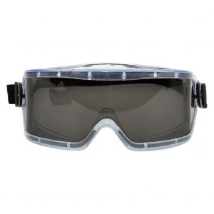 Lunettes De Protection Industrielles En Polycarbonate, Resistantes A L'usure, Coupe-Vent, Antichocs, Antibuee, Anti-Chimie (Verres Gris) - Neuf
