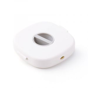 Blanc 3pcs Autre Support De Stockage De Données Câble De Boîte De Rangement, Portable Enrouleur, Multi-Usages Câble De Données Boîte De Rangement - Neuf