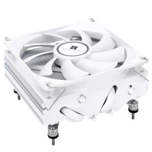 ChenQuanSarl-Axp90-X47 Refroidisseur D'Air Cpu &Agrave; Profil Bas Blanc Avec Ventilateur Pwm Tl-9015W De 90 Mm, 4 Caloducs, Hauteur 47 Mm, Pour Amd Am4/Intel Lga 1700/1150/1151/1200, &Agrave; Rev&ecirc;tement Blanc - Neuf