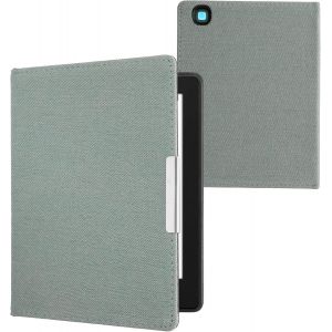 Étui Liseuse Compatible Avec Kobo Aura H2o Edition 2-Étui À Rabat Magnétique Protection En Jean-Bleu Clair - Neuf