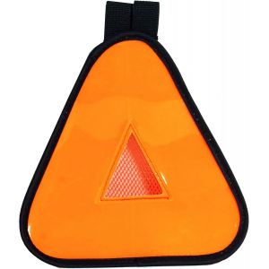 SEPT-Symbole de rendement r&eacute;fl&eacute;chissant avec Sangle Velcro - R&eacute;flecteur de s&eacute;curit&eacute; pour Porte-v&eacute;los, Sac &agrave; Dos, Porte-Voiture - Accessoires r&eacute;fl&eacute;chissants pour v&eacute;lo - Neuf