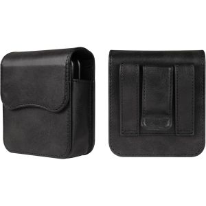 KALANKA-&Eacute;tui de Ceinture Cuir Homme Compatible avec Samsung Galaxy Z Flip 7/6/5/4/3/Moto Razr 60/50/40 Ultra, Pochette Ceinture Sacoche Cuir Sac Taille Compatible avec Huawei Pura X/P50 Pocket/Pocket - Neuf