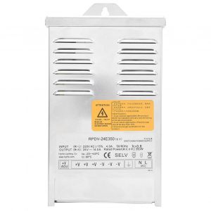 Xyong Alimentation A Decoupage Led, Etanche A La Pluie, Pour Eclairage Publicitaire Exterieur, Interrupteur Rpdv-24e350 24 V - Neuf