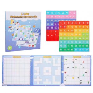 Tableau Magnétique De Mathématiques Avec Tableau Numérique : Activité D'apprentissage Stimulante Avant La Douche Pour Les Enfants - Neuf